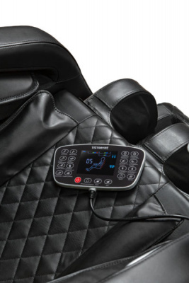 Массажное кресло Victoryfit VF-M68 (черный) с воздушно-компрессионным массажем и шиацу
